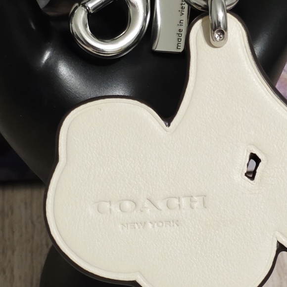 Coach Cherry Bag Charm Keychain Cherries Fob CZ092 Like New - Picture 13 of 14